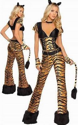 Animal Tiger Sexy Female Adult Costume